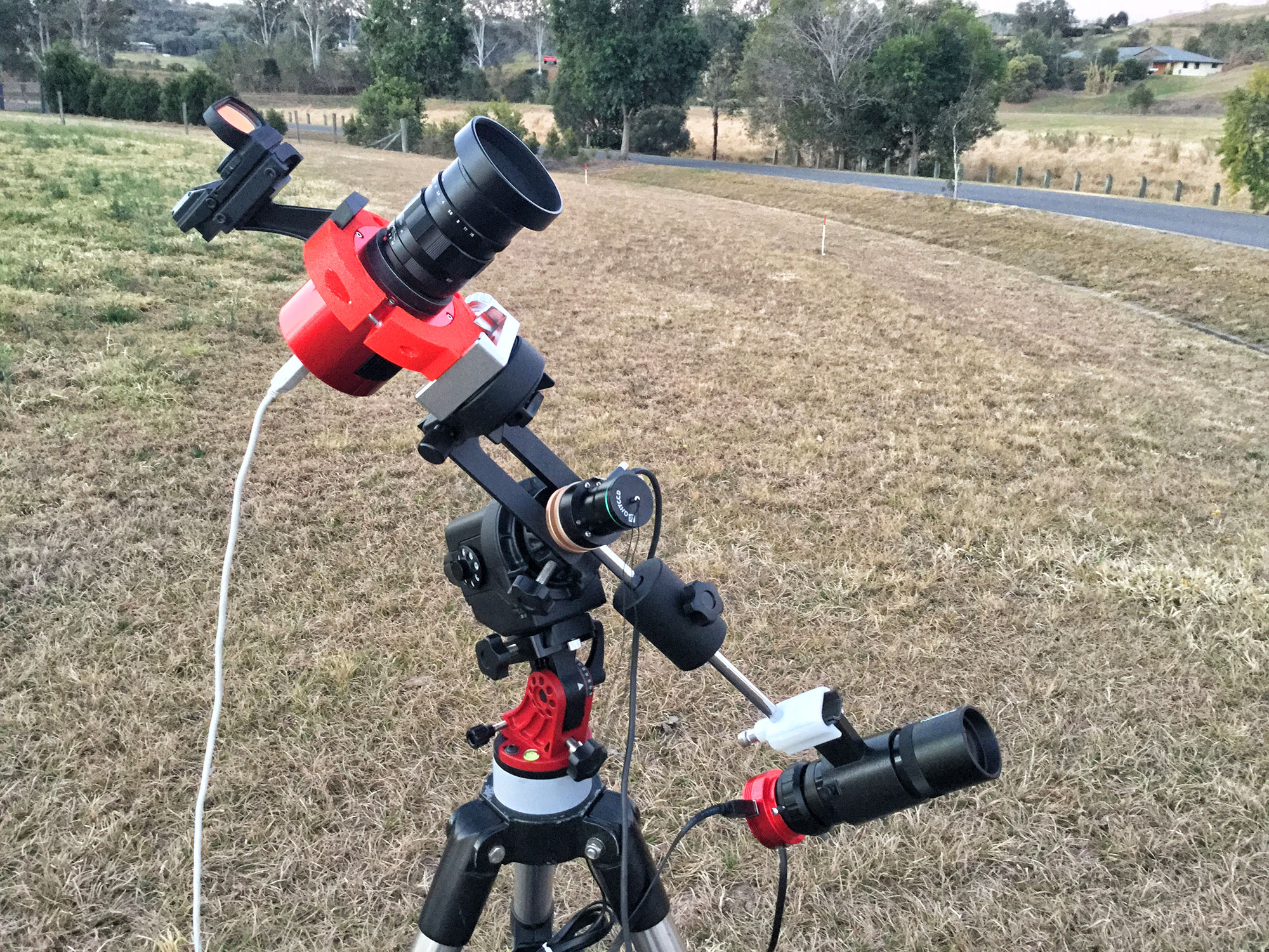 Antares wide field astrophotography using ASI 294 colour camera