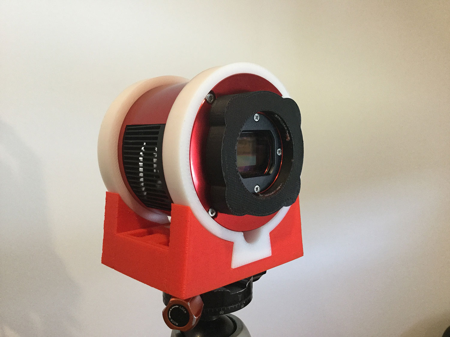 Customer 3D printed adapters for widefield astrophotography