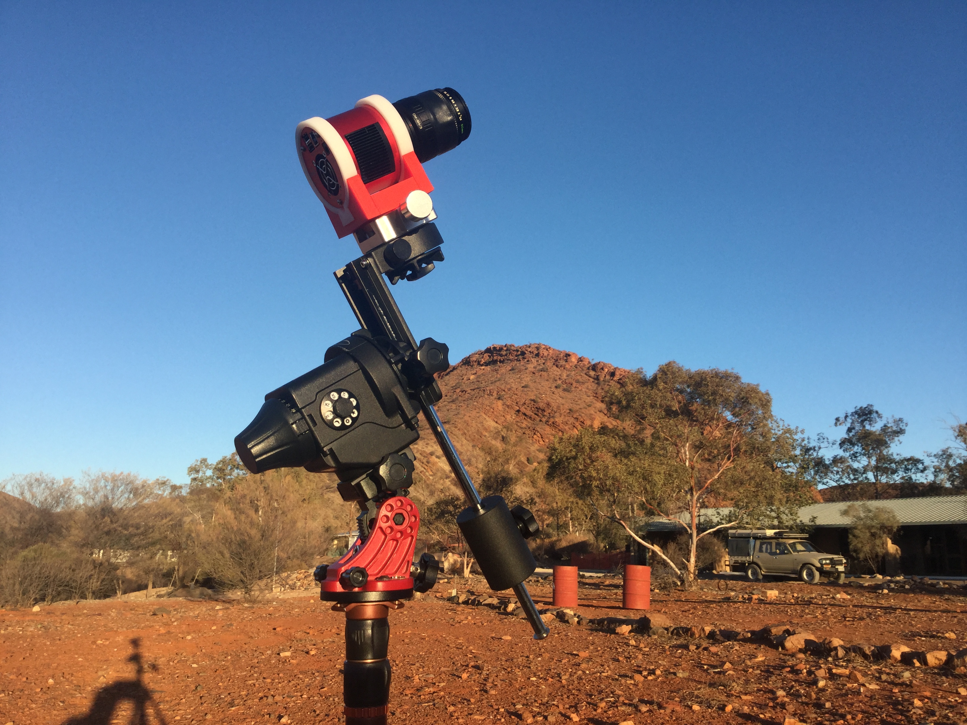 ZWO ASI 294 MCPRO on the Skywatcher Star Adventure tracking mount
