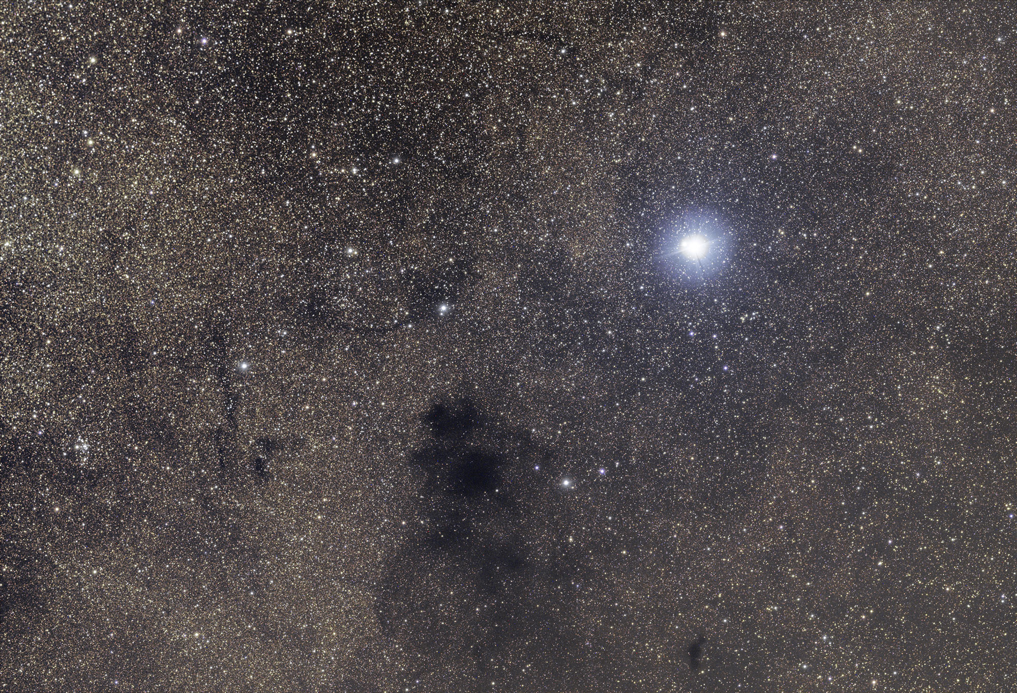 Acrux star field captures with a RASA8 telescope & ASI294MC Pro one shot colour camera
