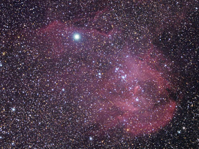 Running Chicken Nebula IC2944,  William Optics GT71 & ASI294MC Pro