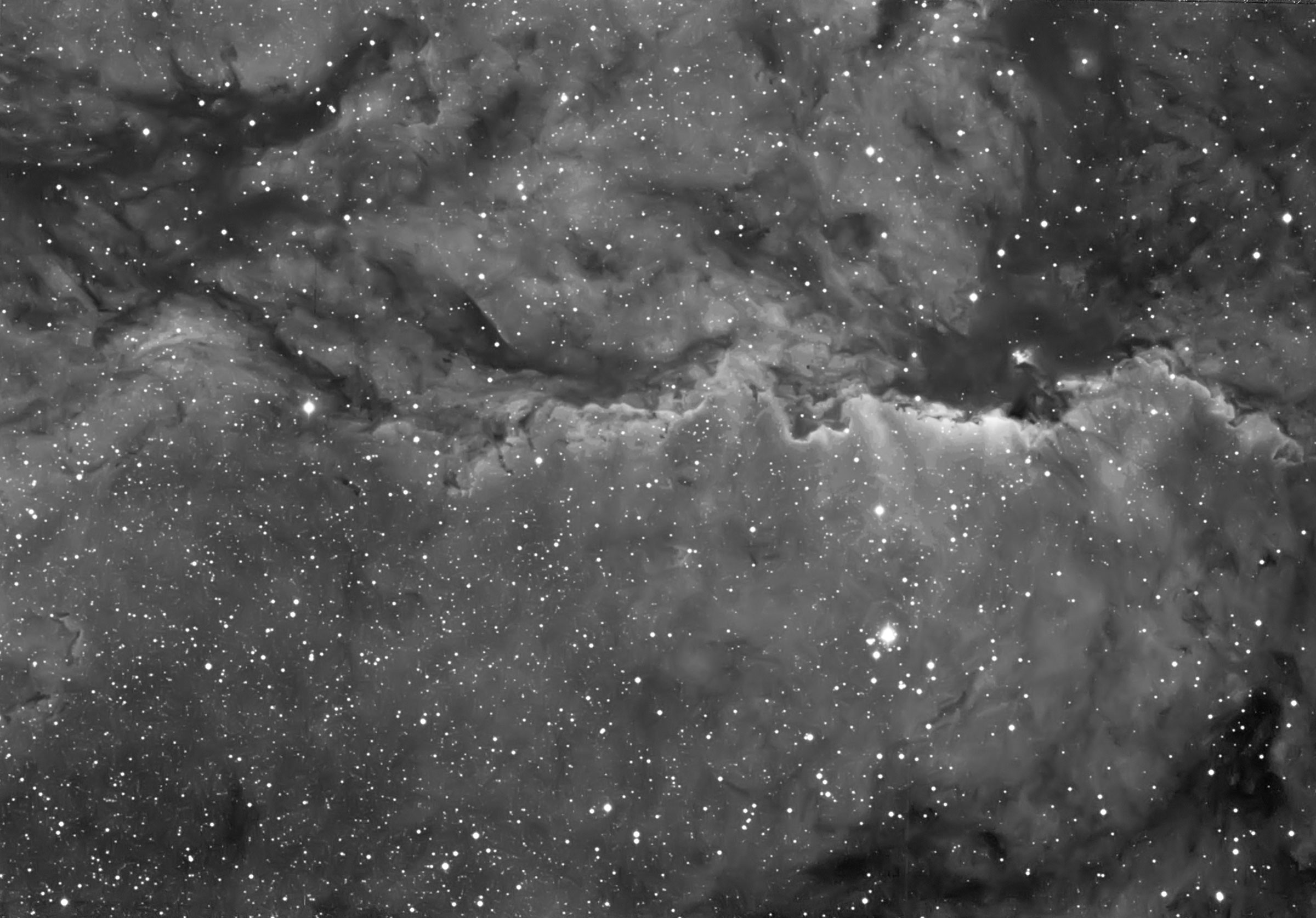 HA acquisition of NGC 6188 with William Optics GTF102 - Queensland Astrofest 2014