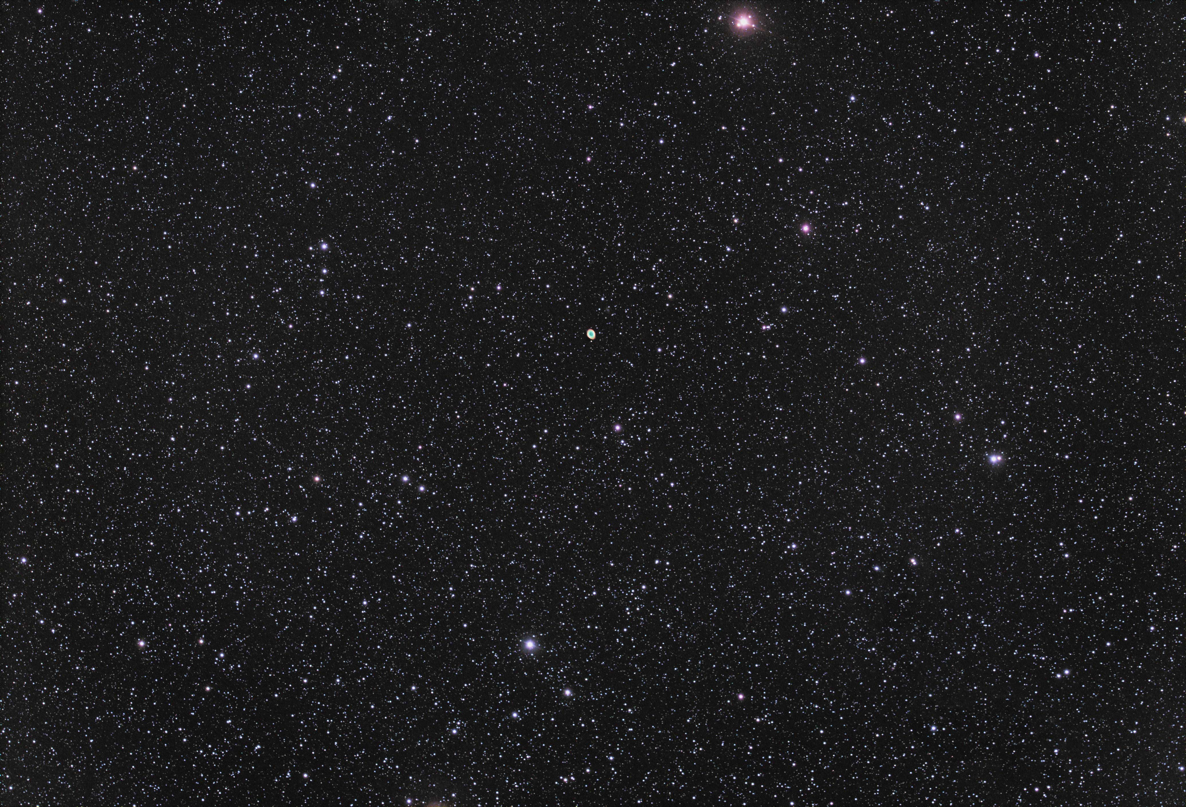 Messier 57 The Ring nebula, RASA8 & ASI294MC Pro
