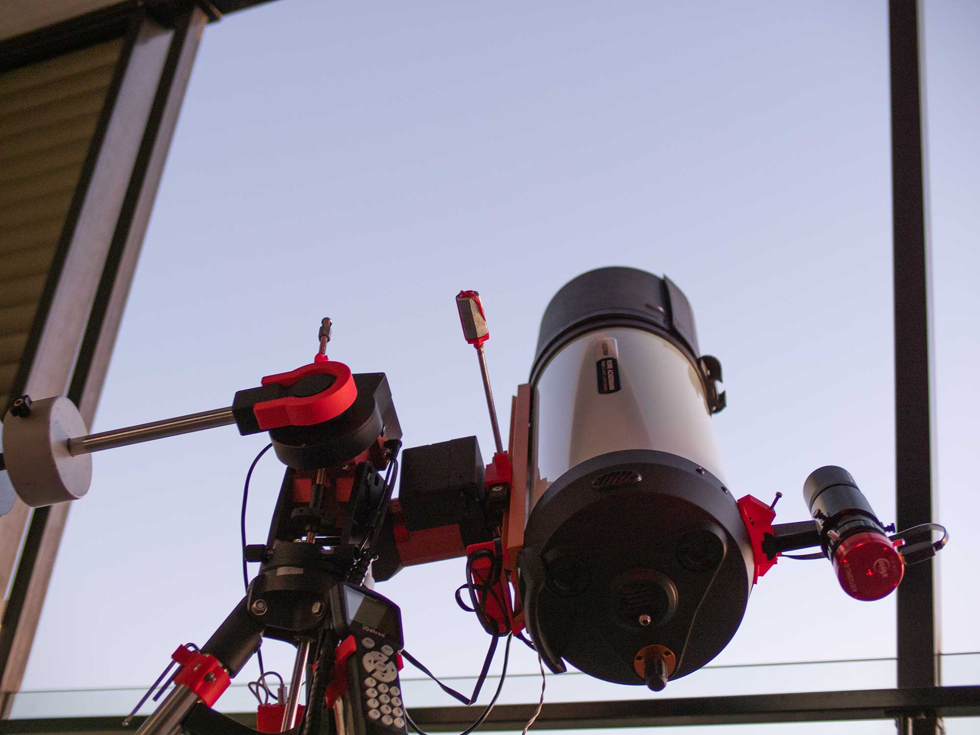 The RASA8 telescope on the Ioptron CEM40 mount