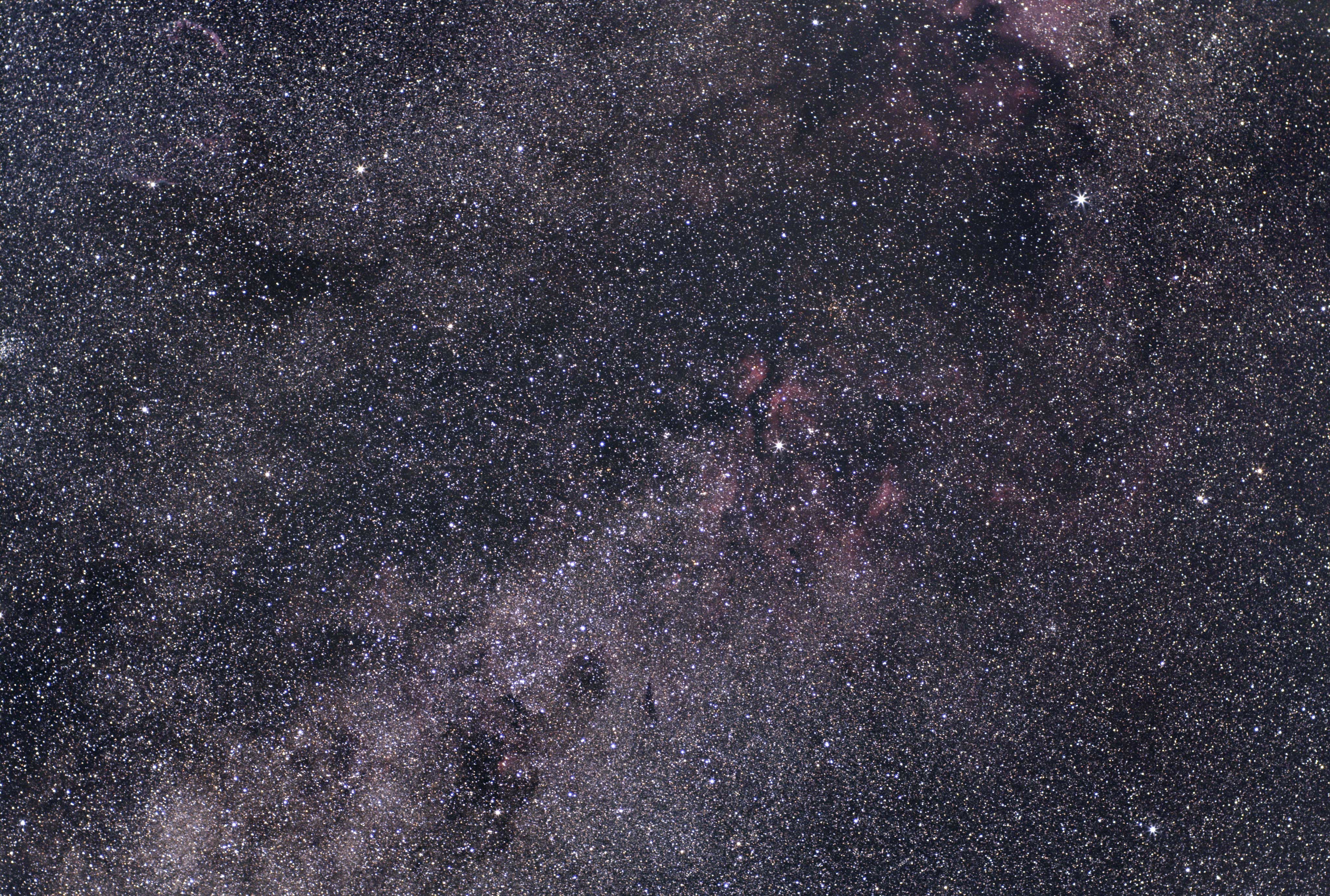 Cygnus wide field, Olympus 50mm lens & ASI294MC Pro