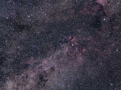 Cygnus wide field, Olympus 50mm lens & ASI294MC Pro