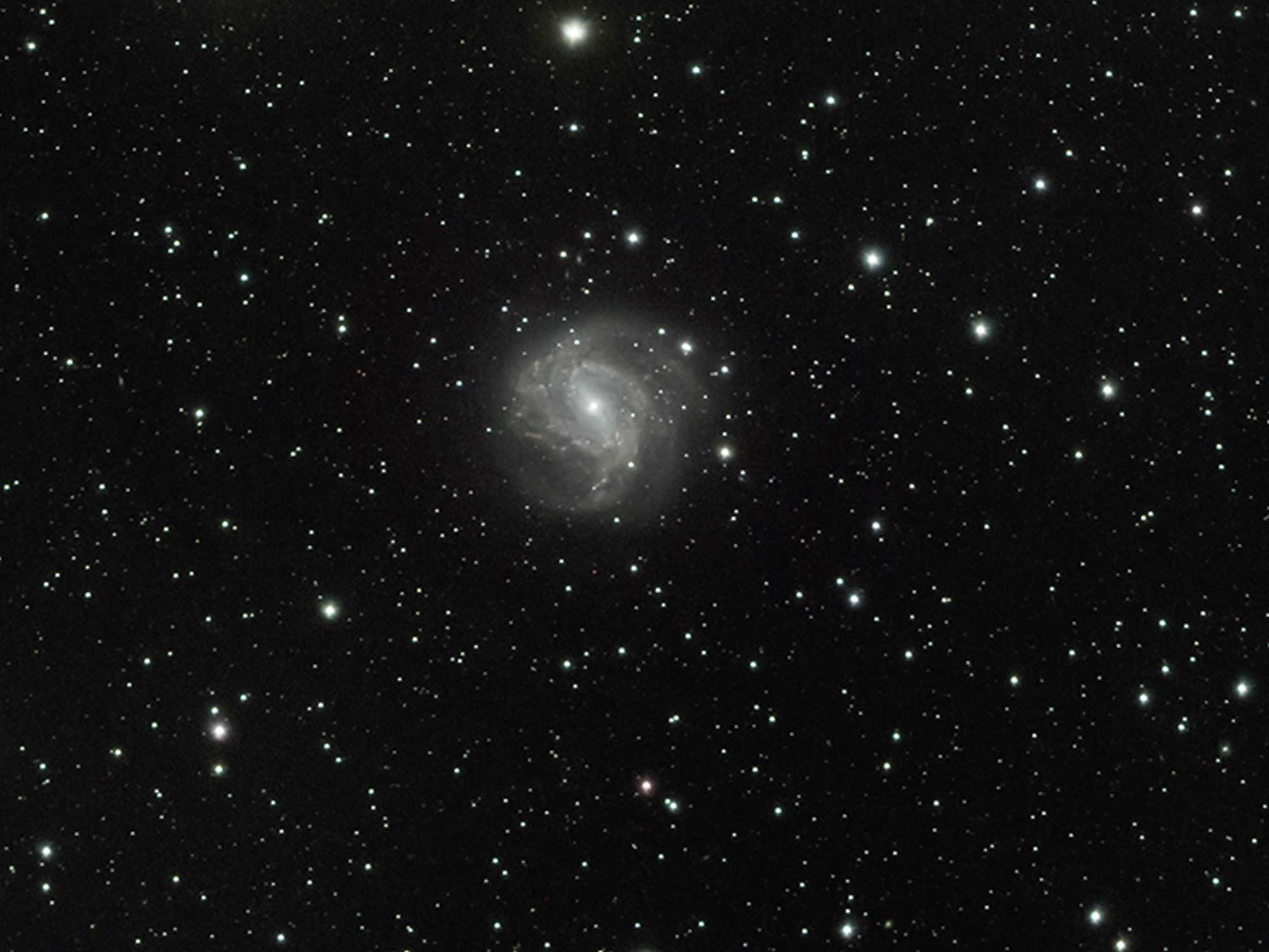 A close up of M83 captured with RASA8 & ASI294MC Pro