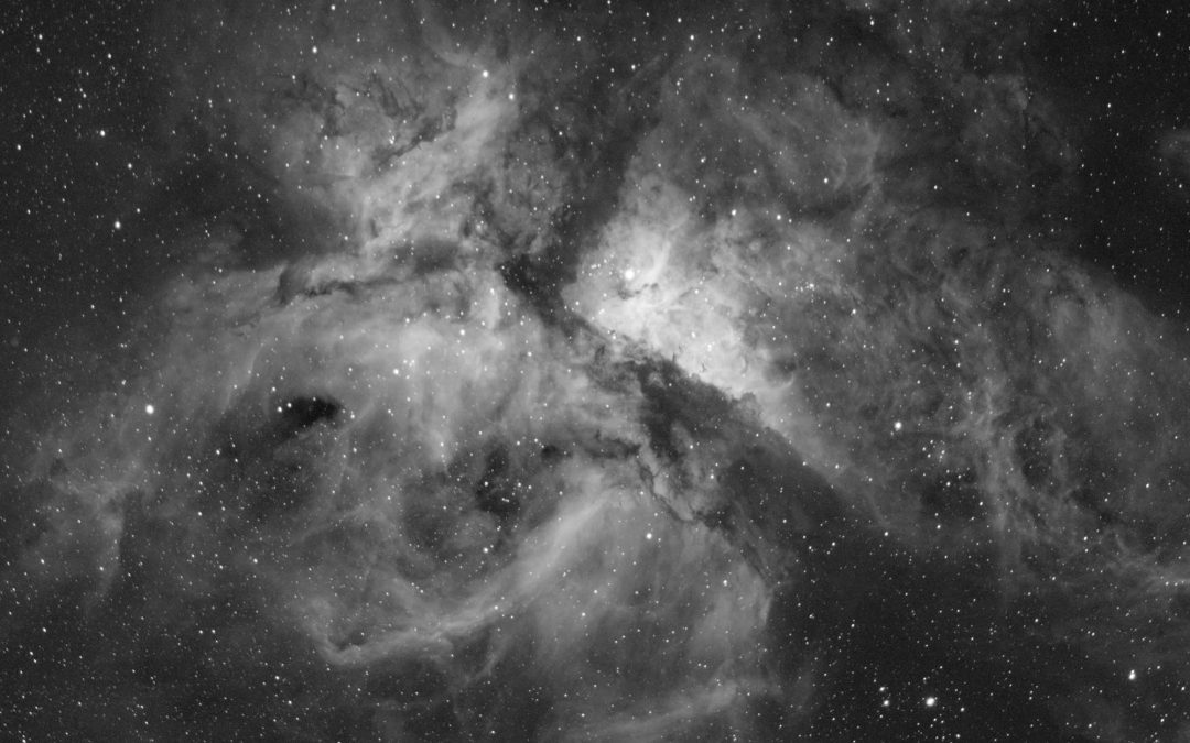 Carina Nebula captured with William Optics GT71 & ASI183MM Pro camera
