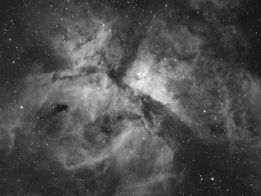 Carina Nebula captured with William Optics GT71 & ASI183MM Pro camera