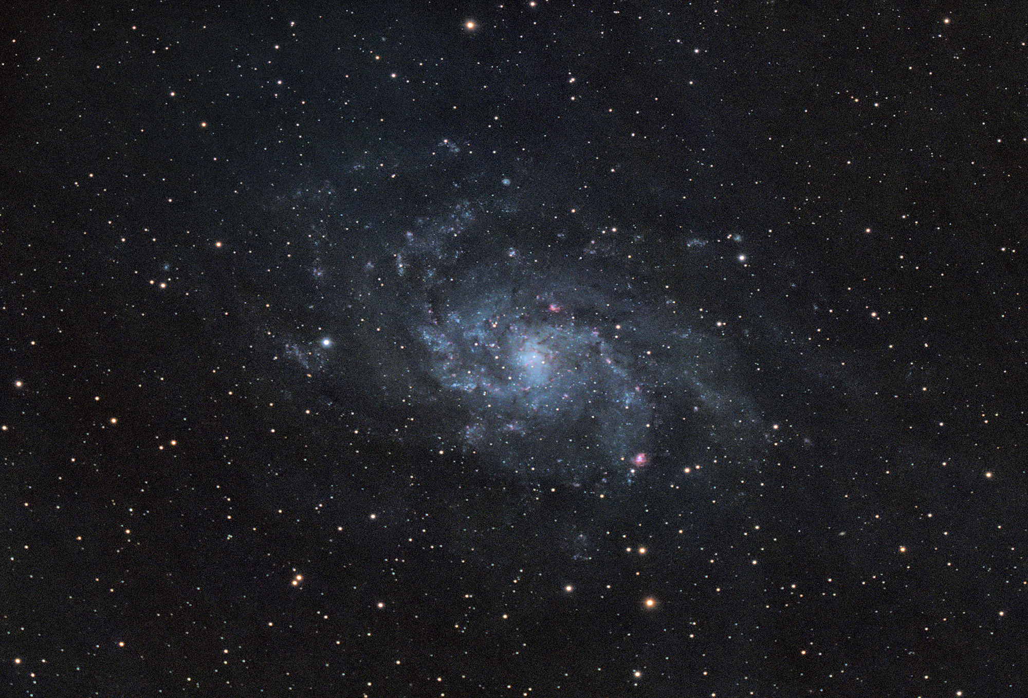 Rosette nebula captured with RASA8 and ASI183MC camera