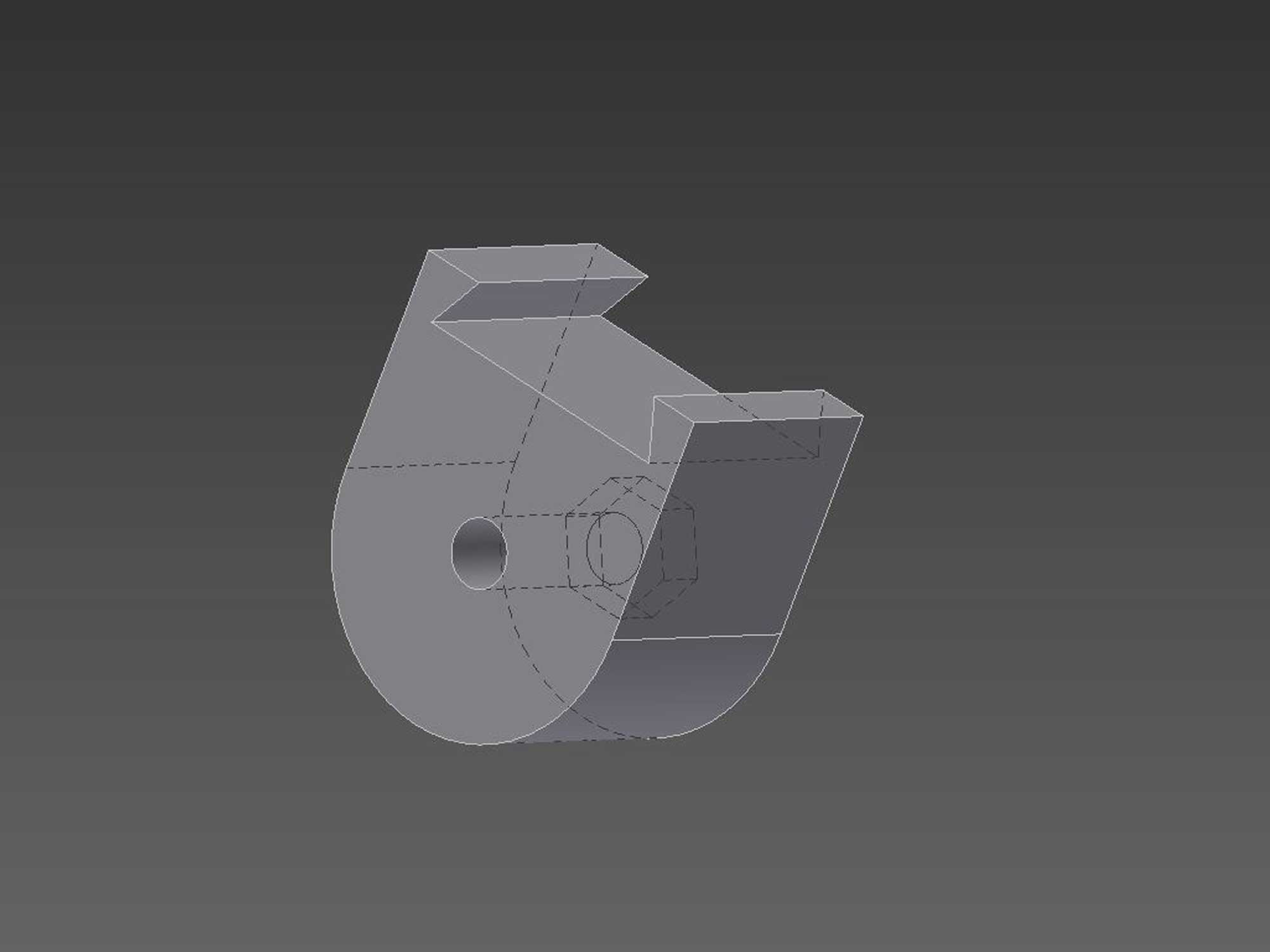 3D printed bracket polemaster to Avalon Instruments M Zero - CAD Software