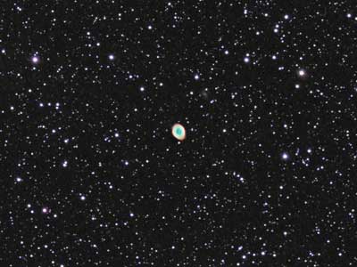 Messier 57 The Ring Nebula, RASA8 & ASI294MC Pro