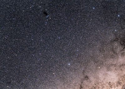 Corona Australis wide field, Olympus 50mm lens & ASI294MC Pro