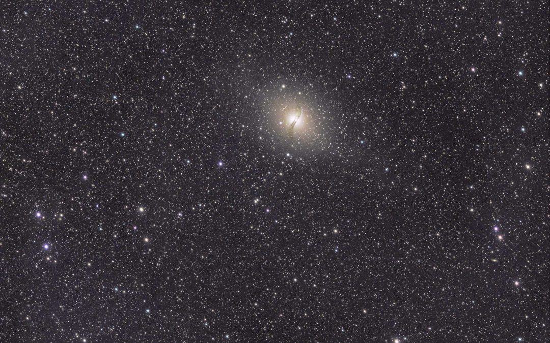 NGC 5128 captured with RASA8 & ASI294MC Pro