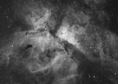 Carina Nebula captured with William Optics GT71 & ASI183MM Pro camera