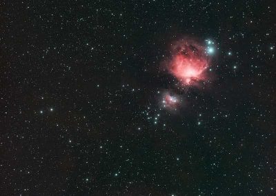 Orion Nebula M42 captured with Borg55FL