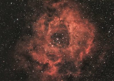 Rosette Nebula captured with RASA8 & ASI183MC camera